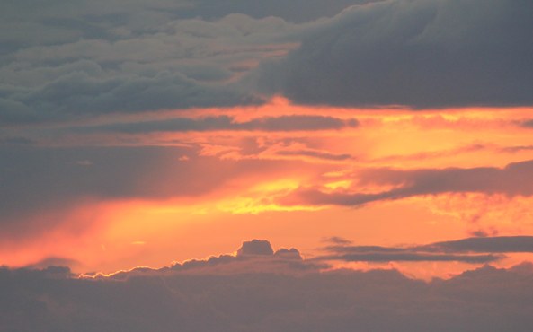 Clouds, Sunset, Wales