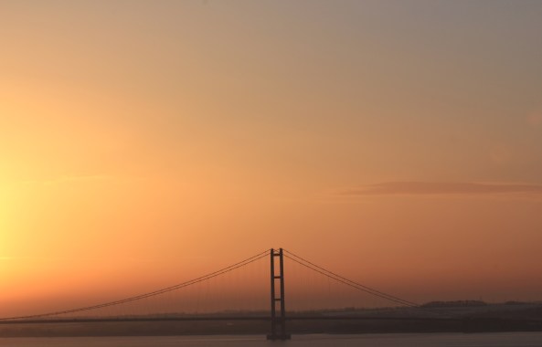 Humber Bridge, East Rising of Yorkshire, Sunrise, Photography 