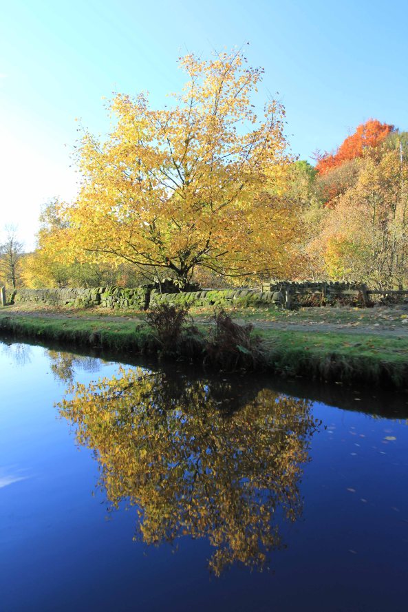 Photography, Autumn, Fall, Rochdale Canal