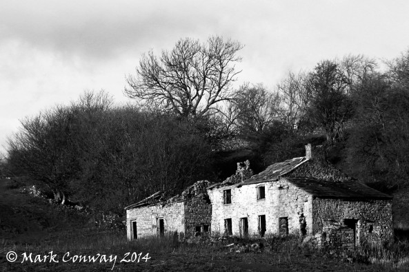 B&W, Yorkshire Dales, House, Photography, Mark Conway, Life Spirit